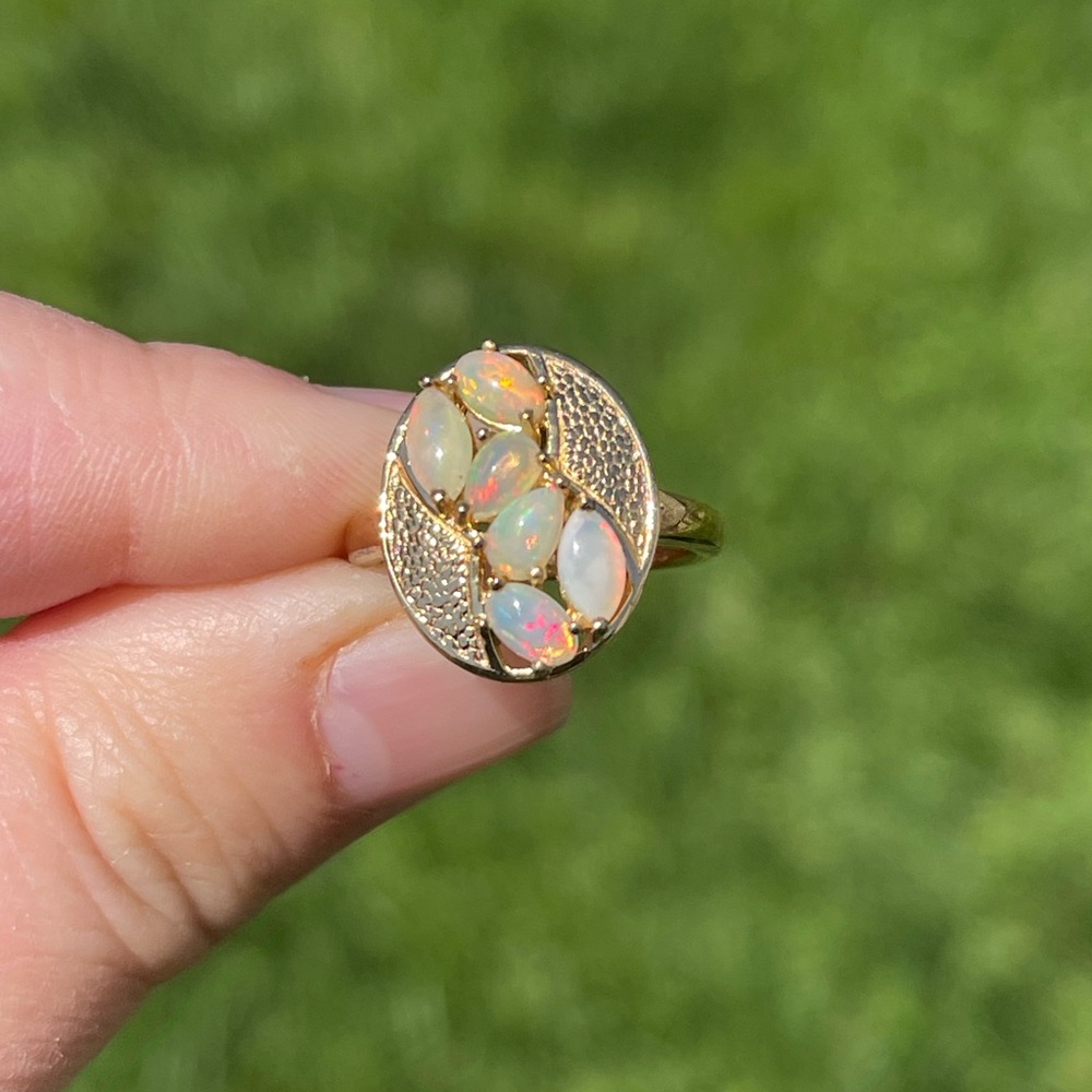 Ethiopian Welo Opal ring